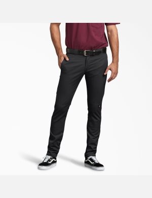 Dickies Mager Fit Hetero Leg Svarta | 362945-UDM