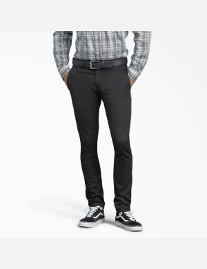 Dickies Mager Fit Hetero Leg Svarta | 962781-EZF