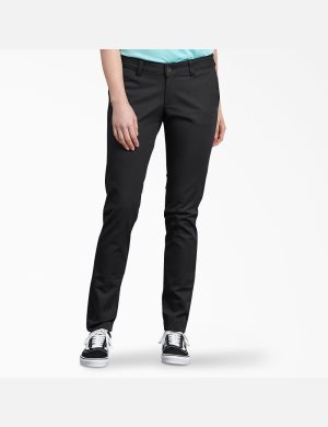 Dickies Mager Fit Pants Svarta | 058413-MLZ