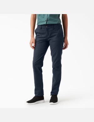 Dickies Mager Twill Marinblå | 680913-QIS