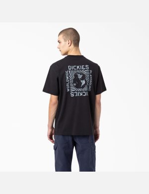 Dickies Marbury Korta Sleeve Svarta | 304519-DKE
