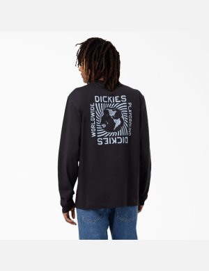 Dickies Marbury T-Shirt Svarta | 162743-VCR