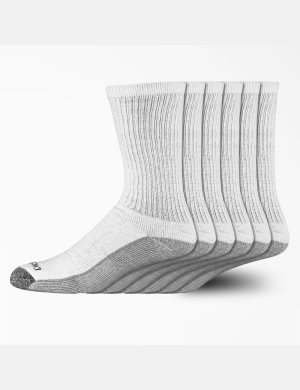 Dickies Moisture Control Crew Arbets Vita | 952460-WZN