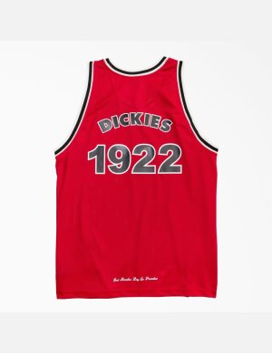 Dickies New York Sunshine x 100 Year Champion Jersey Röda | 718236-DXZ