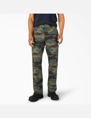 Dickies Original 874 Gröna Camo | 387219-NLJ