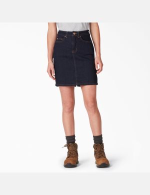 Dickies Perfect Shape Denim Indigo Blå | 178654-MOX