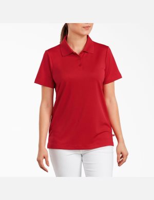 Dickies Performance Polo Röda | 749310-QWE