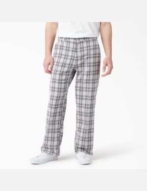 Dickies Platta Front Plaid Grå | 987301-QMO