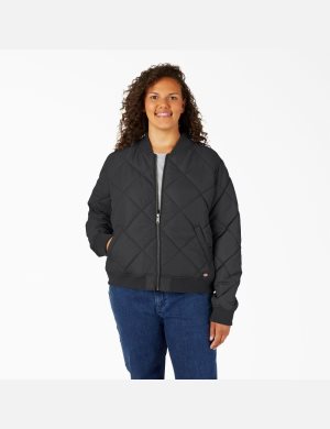 Dickies Plus Bomber Svarta | 071894-LXD