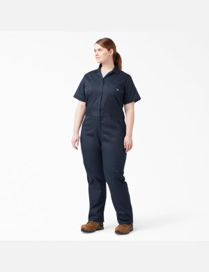 Dickies Plus FLEX Cooling Korta Sleeve Marinblå | 370241-DMP