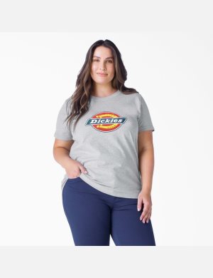 Dickies Plus Logo Tryck Grå | 709682-CMU