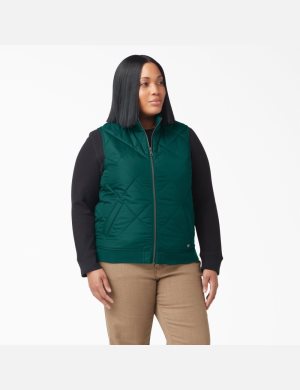 Dickies Plus Quiltad Gröna | 713508-WDK