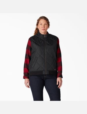 Dickies Plus Quiltad Svarta | 564071-HSR