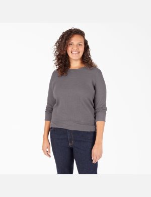 Dickies Plus Thermal Shirt Mörkgrå | 789312-DBH