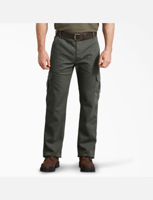 Dickies Regular Fit Duck Olivgröna Gröna | 731894-FJZ