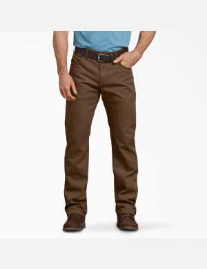 Dickies Regular Fit Hetero Leg Duck Bruna | 964180-PMQ