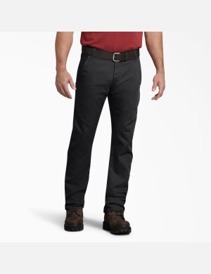 Dickies Regular Fit Hetero Leg Duck Carpenter Svarta | 579241-NVW