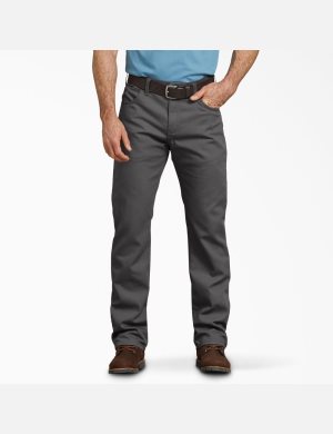 Dickies Regular Fit Hetero Leg Duck Grå | 054926-AOC