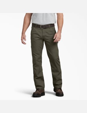 Dickies Regular Fit Hetero Leg Ripstop Carpenter Gröna | 215096-WGC