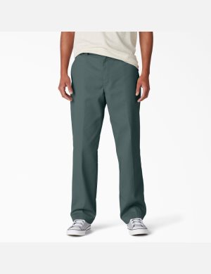 Dickies Regular Fit Twill Gröna | 894672-SKU
