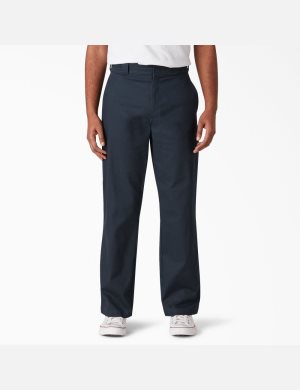 Dickies Regular Fit Twill & Ripstop Marinblå | 821650-JPQ