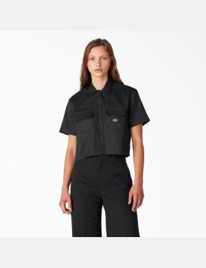 Dickies Relaxed Fit Arbets Svarta | 674392-EOI
