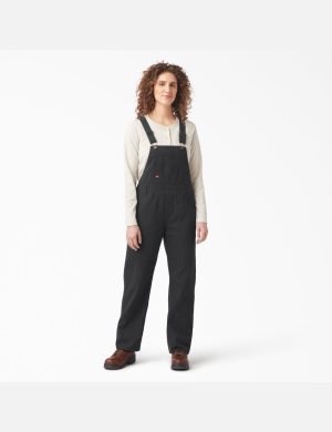 Dickies Relaxed Fit Bib Svarta | 095413-ZVF