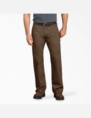 Dickies Relaxed Fit Hetero Leg Duck Carpenter Bruna | 651370-GZF