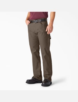 Dickies Relaxed Fit Hetero Leg Heavyweight Duck Carpenter Ljusbruna | 971342-GOX