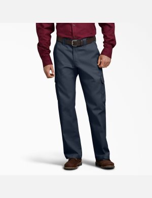 Dickies Relaxed Fit Hetero Leg Marinblå | 239580-DIS