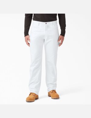 Dickies Relaxed Fit Hetero Leg Painters Vita | 045869-INR
