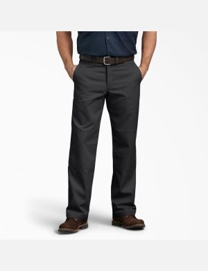 Dickies Relaxed Fit Hetero Leg Svarta | 098517-ENY