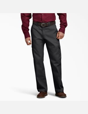 Dickies Relaxed Fit Hetero Leg Svarta | 173624-NVQ