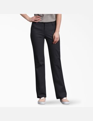 Dickies Relaxed Fit Hetero Leg Svarta | 987102-QMI