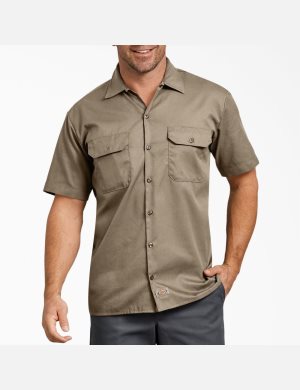 Dickies Relaxed Fit Korta Sleeve Bruna | 081765-GWC