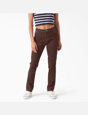 Dickies Roll Hem Carpenter Choklad Bruna | 952340-ZBC