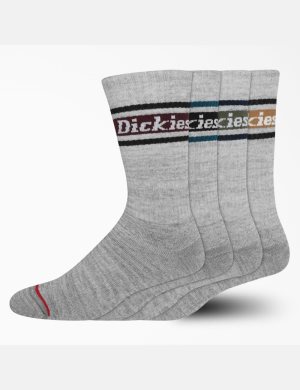 Dickies Rugby Stripe Crew Grå | 540137-XJH