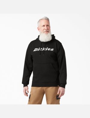 Dickies Script Logo Fleece Svarta | 675012-HYQ