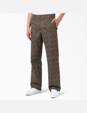 Dickies Silver Firs Leopard | 895416-ZXP