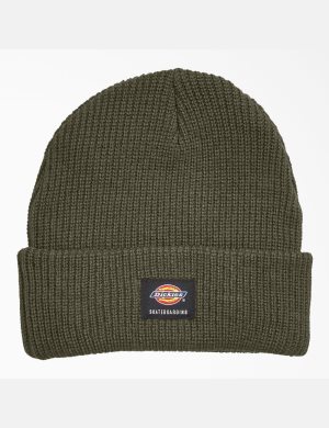 Dickies Skateboarding Cuffed Gröna | 213596-GJC