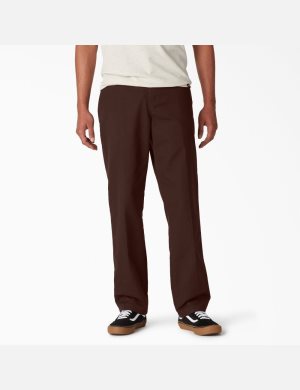 Dickies Slim Fit Choklad Bruna | 640137-ERH