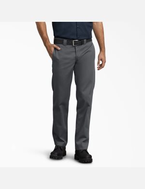 Dickies Slim Fit Hetero Leg Grå | 037682-TDG