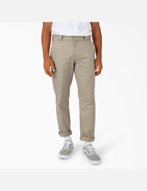 Dickies Slim Taper Twill Bruna | 657892-IVA