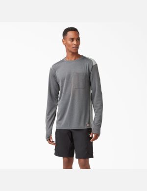 Dickies Temp-iQ 365 Long Sleeve Mörkgrå | 982670-XAW