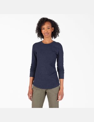 Dickies Thermal Shirt Marinblå | 280513-HPE