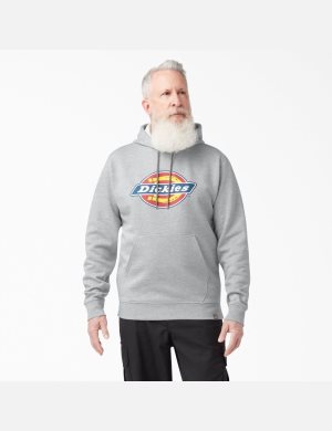 Dickies Tri-Color Logo Fleece Grå | 746819-SDW