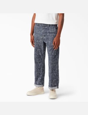 Dickies Twill Cuffed Marinblå | 047256-XZE