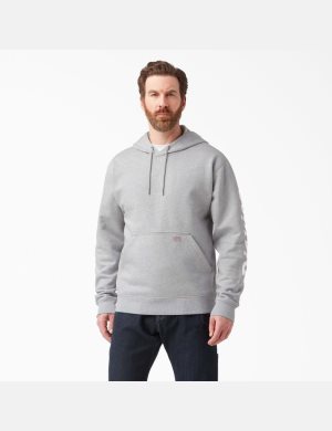 Dickies Vatten Repellent Logo Sleeve Grå | 028963-YFH