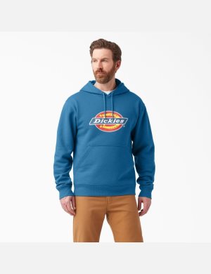 Dickies Vatten Repellent Tri-Color Logo Blå | 471589-JNW
