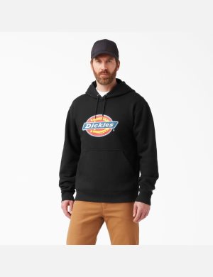 Dickies Vatten Repellent Tri-Color Logo Svarta | 963147-JDO